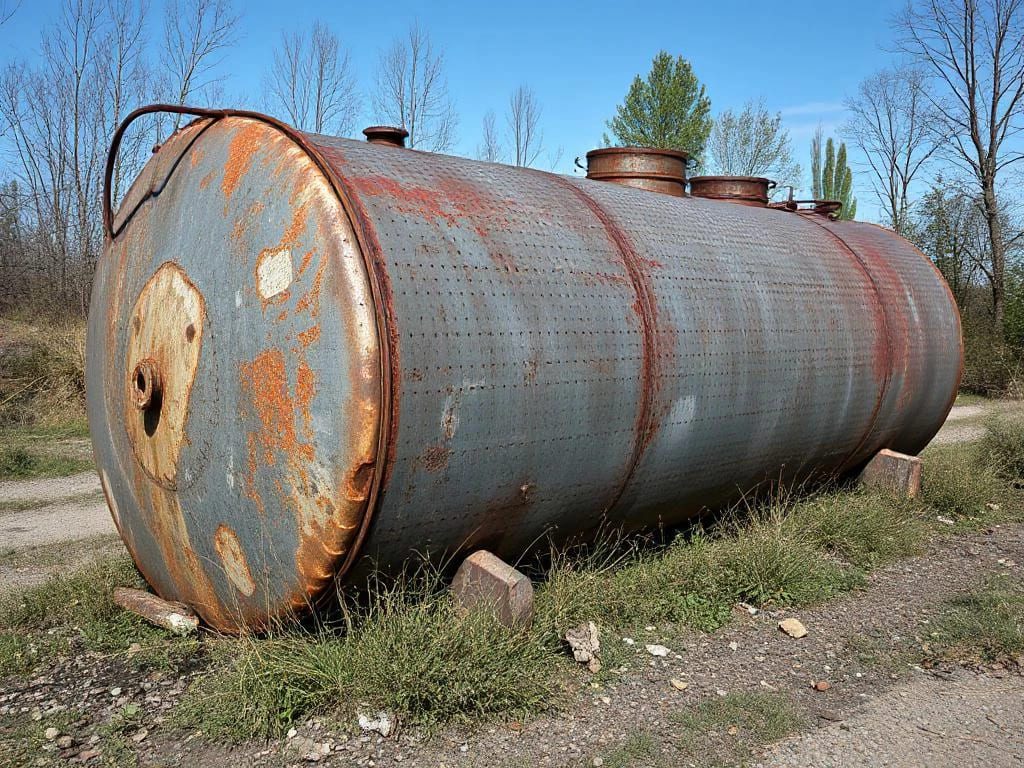 رفع نشتی مخزن گالوانیزه 