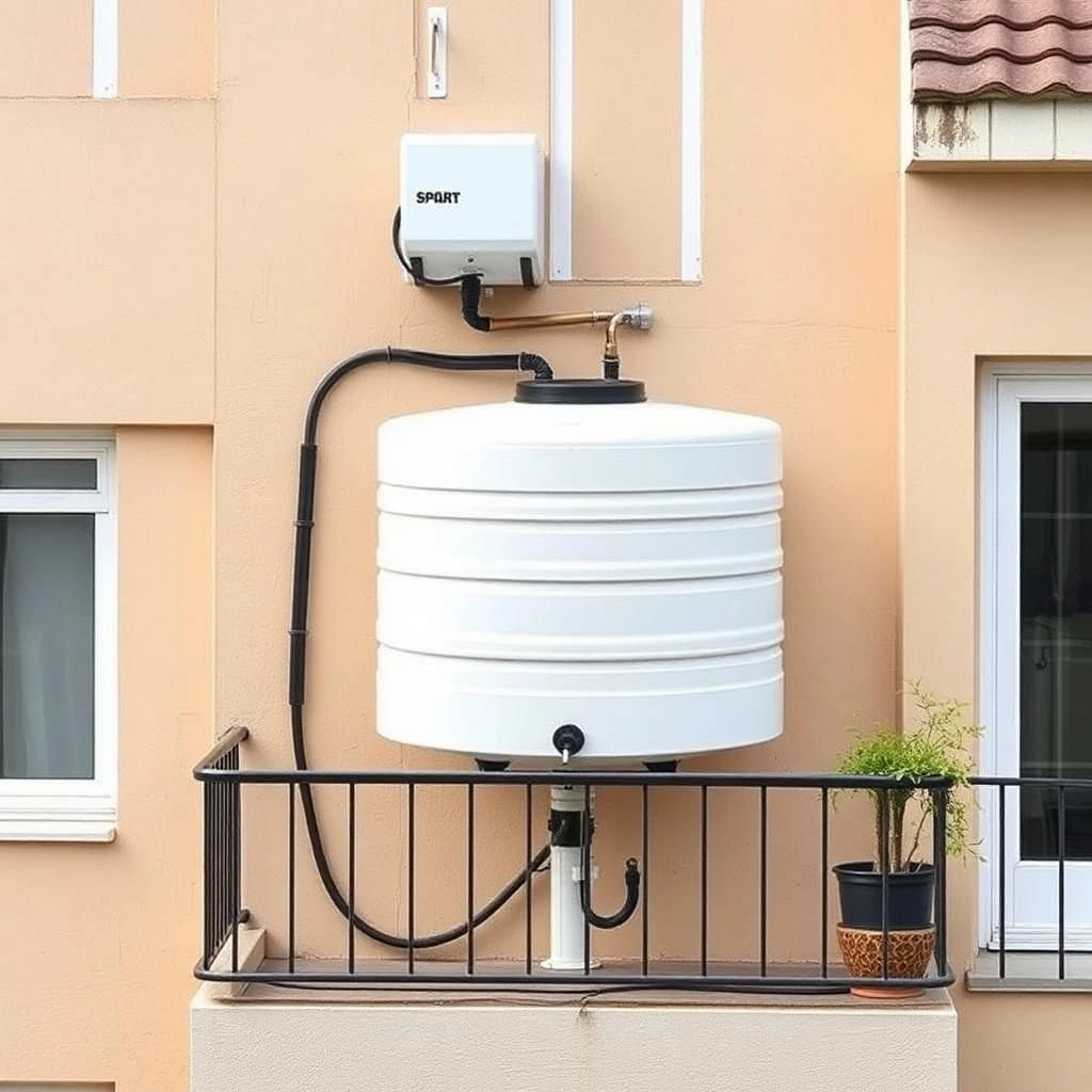 مخزن آب برای یک واحد